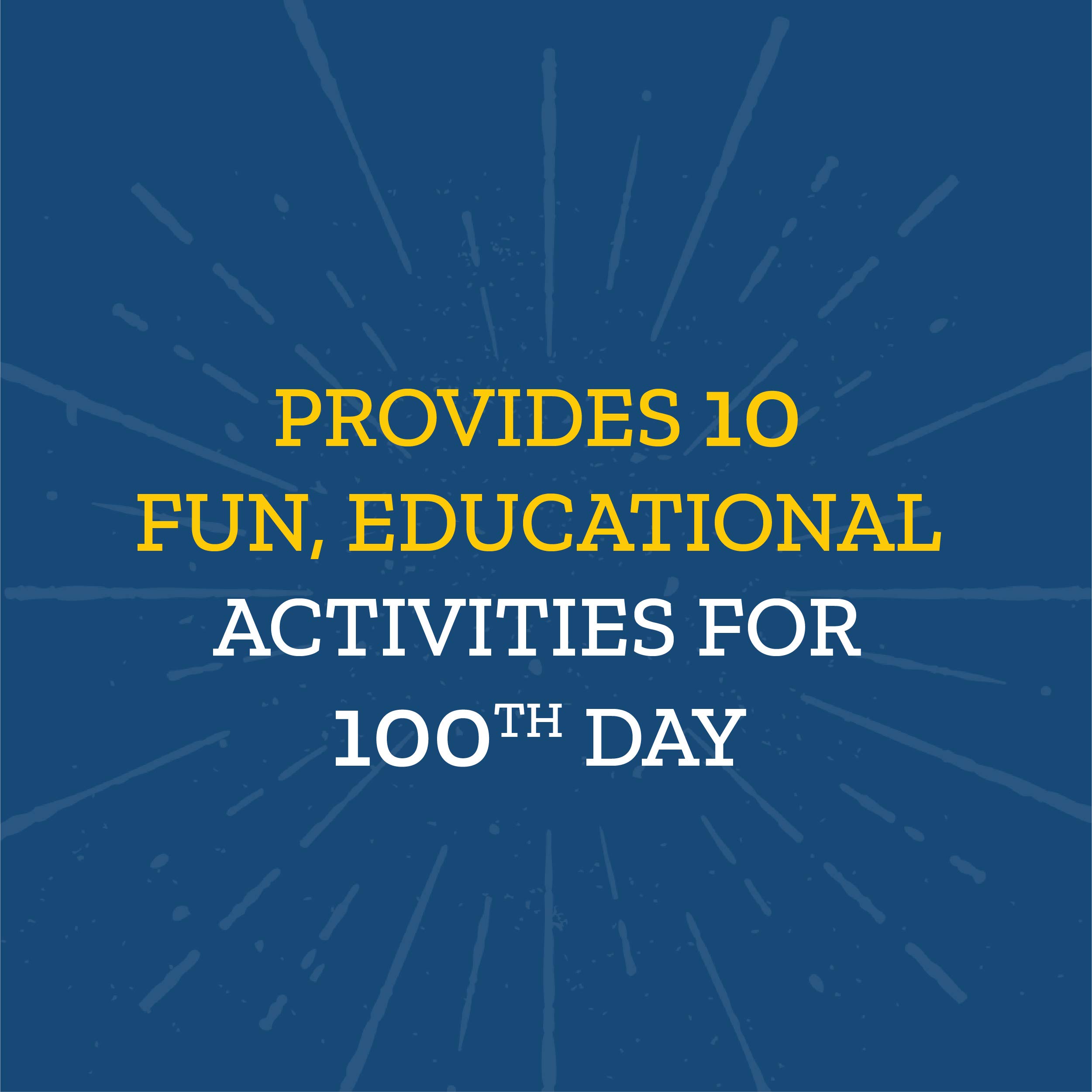 Really Good Stuff Ready-to-Decorate Ten Activities for 100th Day Fun! Posters - 24 Posters - Image 3