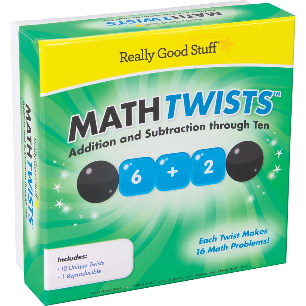 Really Good Stuff Reading, Writing, & Math Skills Twists: Complete Curriculum Set - Set of 6 - Image 4