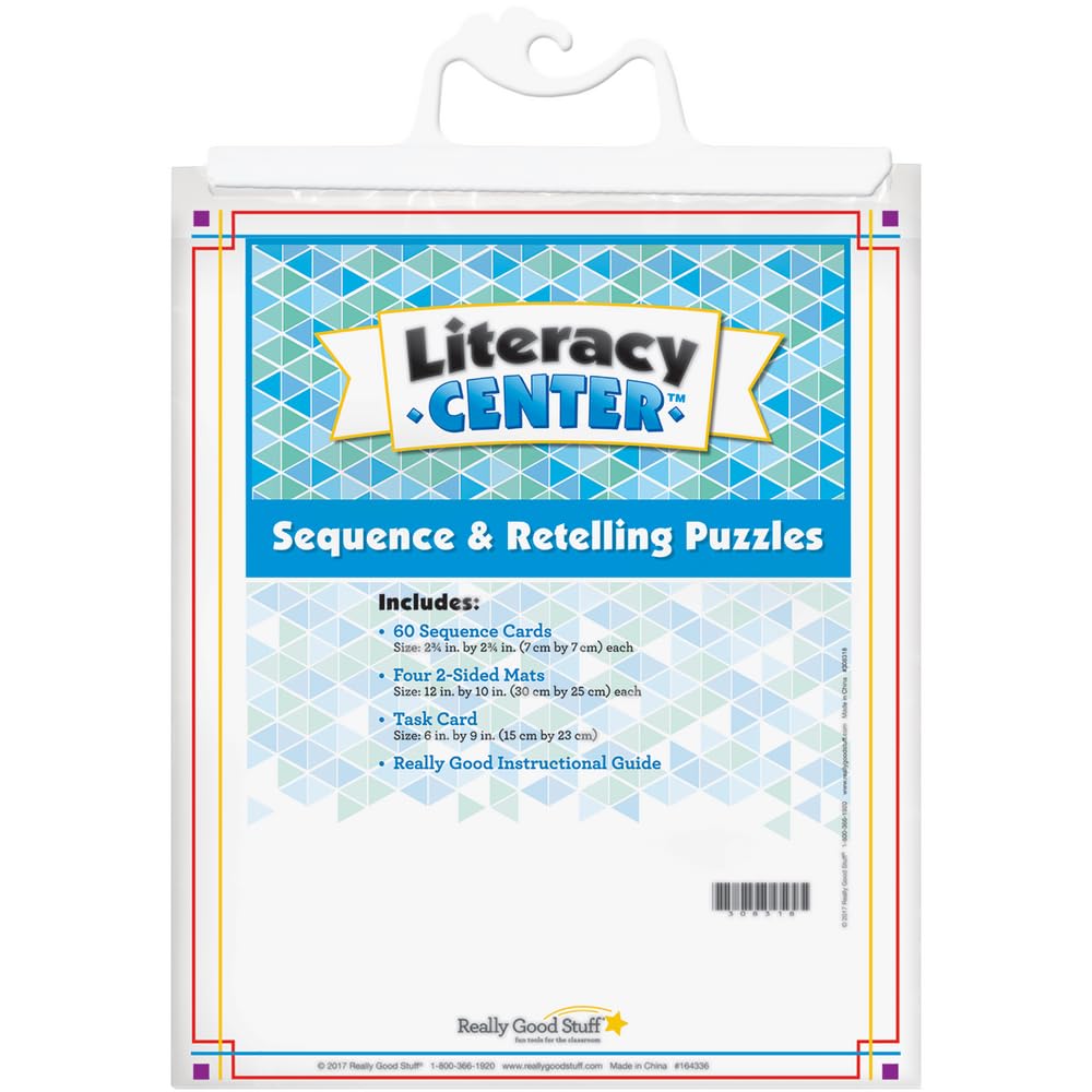 Really Good Stuff Sequence and Retelling Puzzles Literacy Center - 1 Literacy Center - Image 4