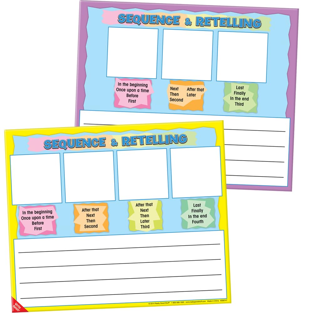 Really Good Stuff Sequence and Retelling Puzzles Literacy Center - 1 Literacy Center - Image 5