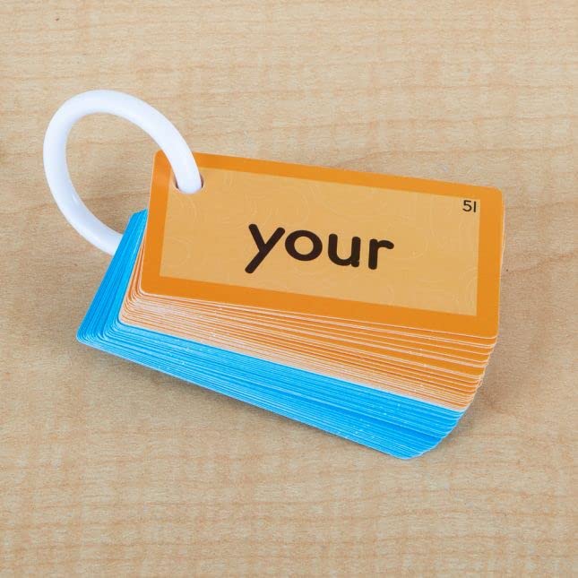 Really Good Stuff Sight Word Mini Flash Cards - 6 Sets of 50 Cards - Image 3