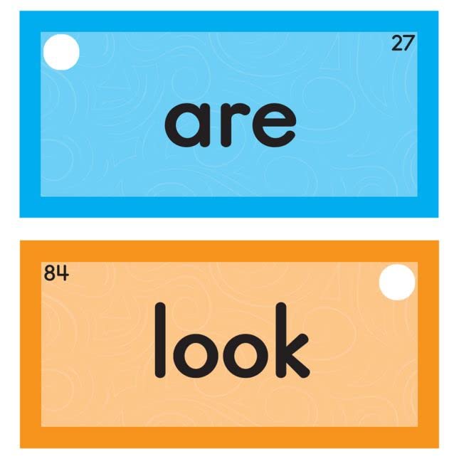 Really Good Stuff Sight Word Mini Flash Cards - 6 Sets of 50 Cards - Image 7