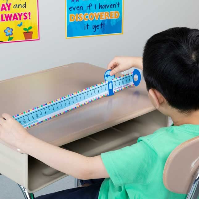 Really Good Stuff Slide and Learn Positive and Negative Integers Number Lines - 12 Slide and Learns - Image 3