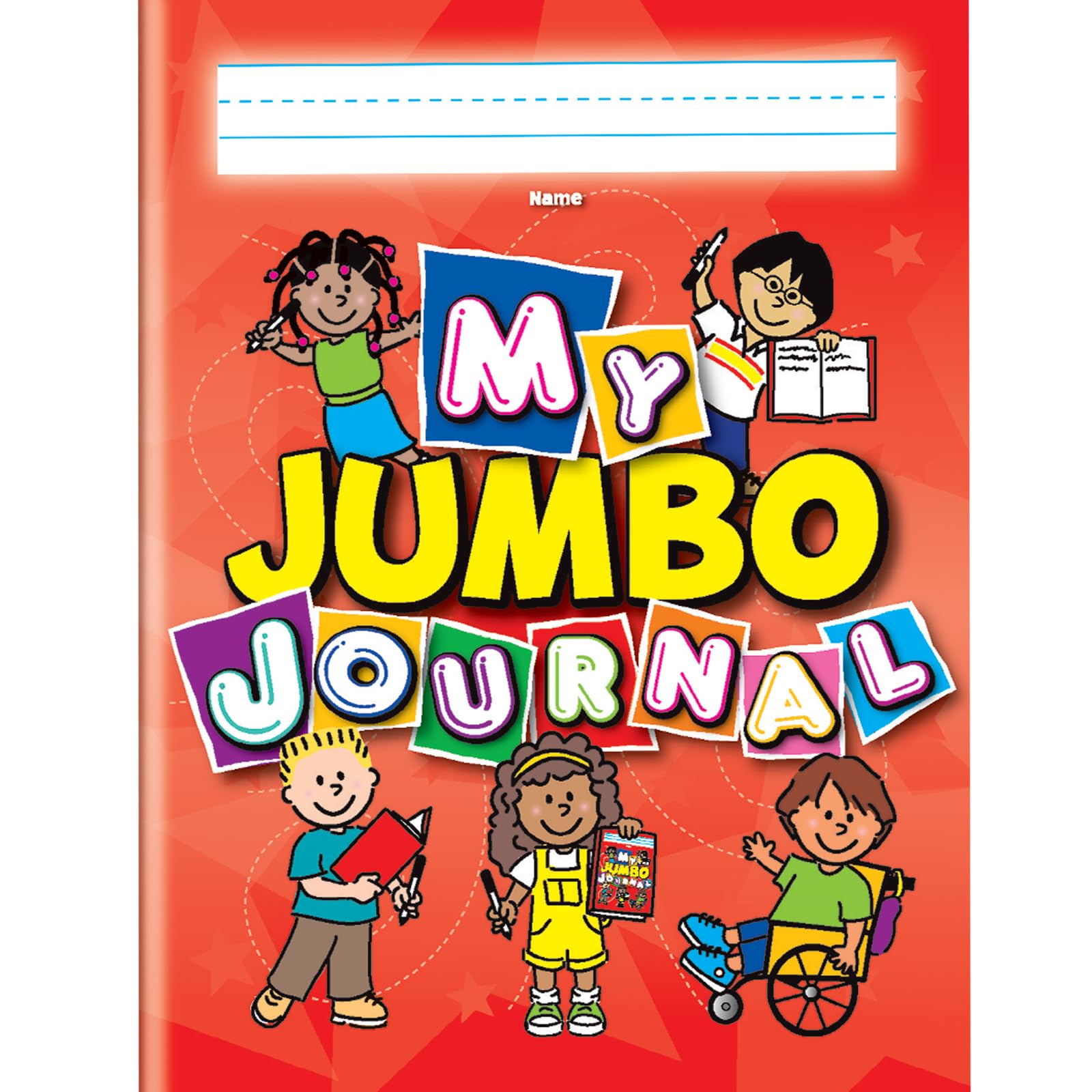 Really Good Stuff Softcover Jumbo Draw and Write Journals - Set of 12