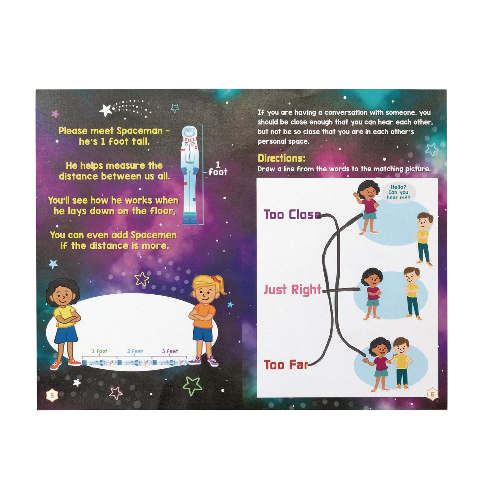 Really Good Stuff Spaceman Teaches Distancing Learning Journals - Grades 2-5 - Image 4