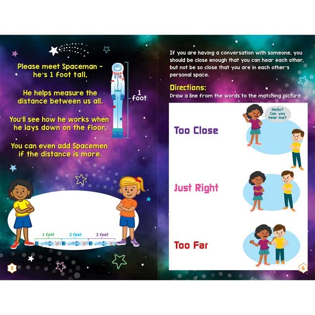 Really Good Stuff Spaceman Teaches Distancing Learning Journals - Grades 2-5 - Image 8