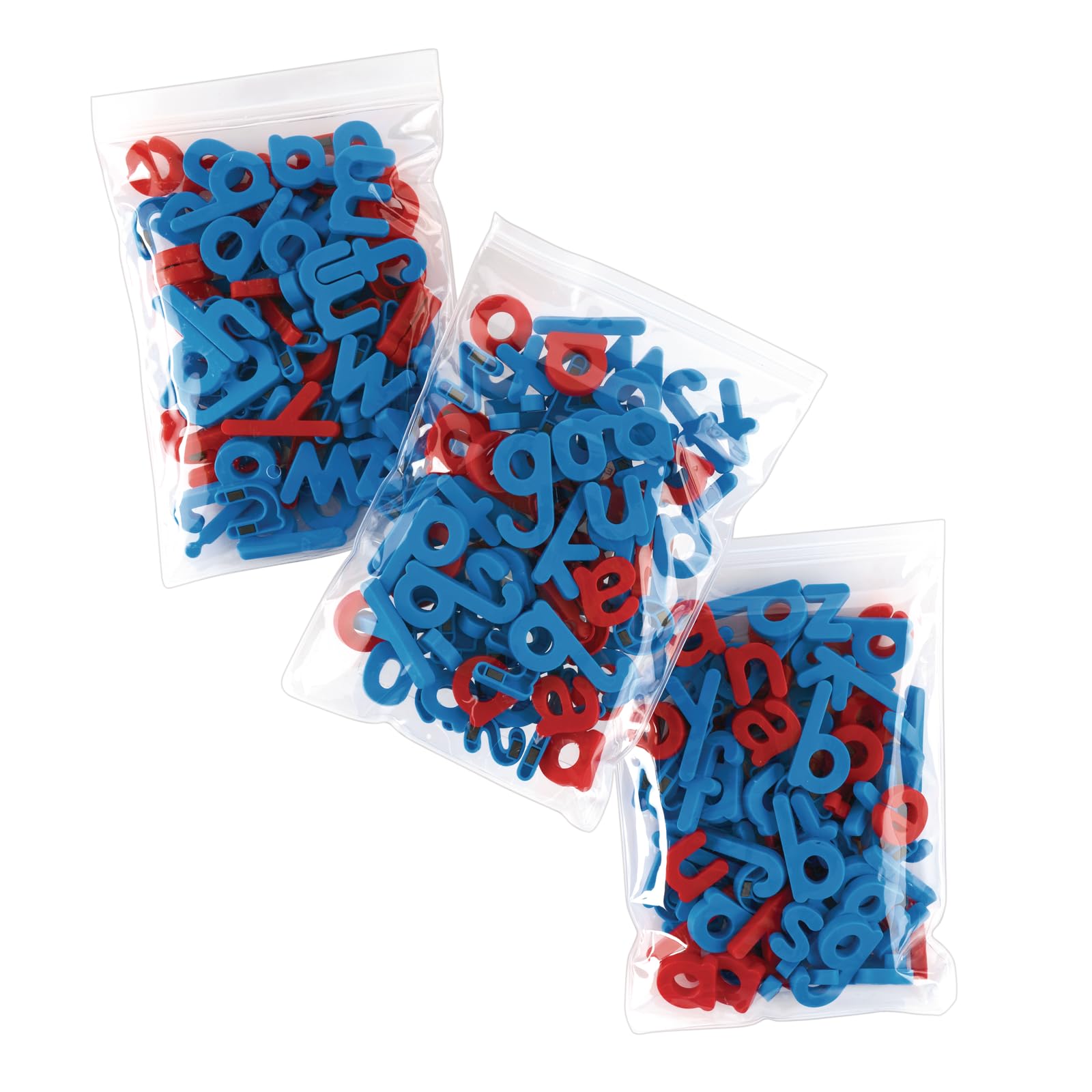 Really Good Stuff Spanish EZread Color-Coded Plastic Magnetic Letters Set - 1 Storage Case, 300 Letters - Image 3