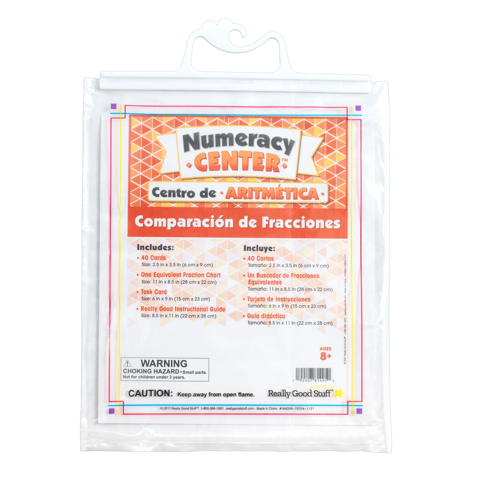 Really Good Stuff Spanish Fraction Face Off Numeracy Center (Centro de Aritmetica - Comparacion de Fracciones) - Image 3