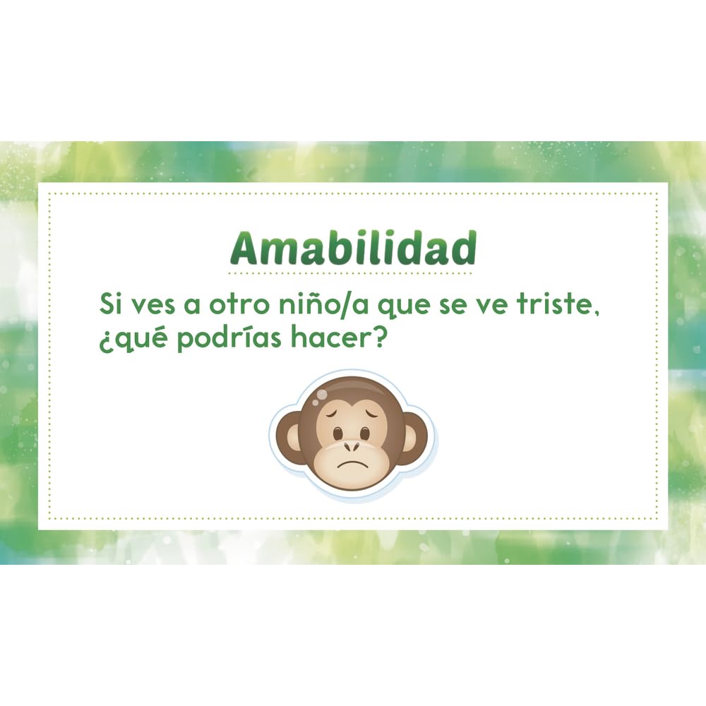 Really Good Stuff Spanish SEL Conversation Cards for Home (Tarjetas de Conversaci?n para el Hogar) - 18 Cards - Image 6