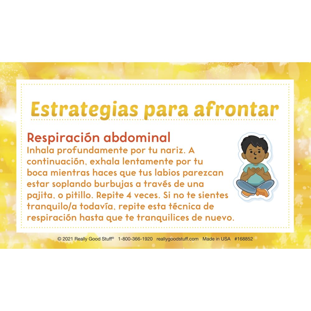 Really Good Stuff Spanish SEL Conversation Cards for Home (Tarjetas de Conversaci?n para el Hogar) - 18 Cards - Image 7
