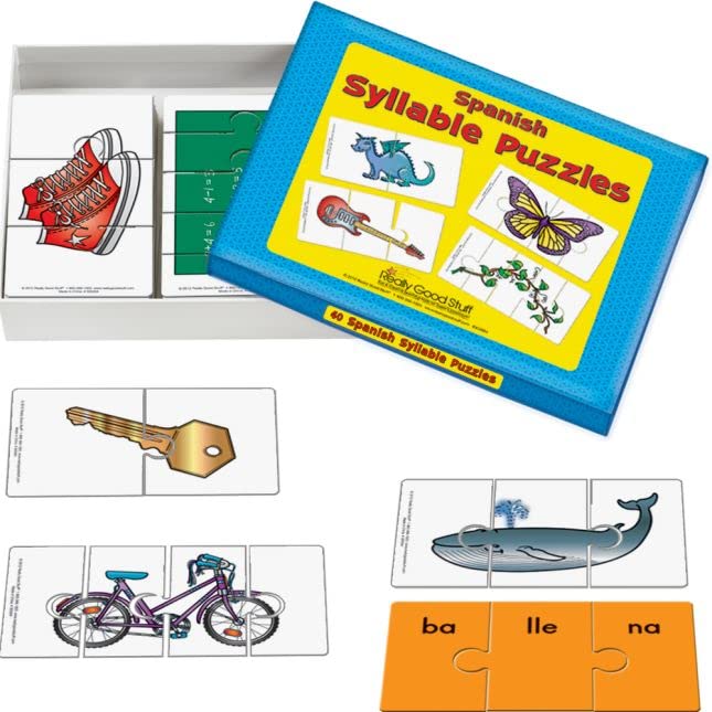 Really Good Stuff Spanish Syllable Kit - Multi-Item kit - Image 5