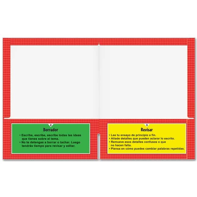 Really Good Stuff Spanish Writing Process Folder (Mi organizacion para UNA Buena escritura) - 12 folders - Image 3