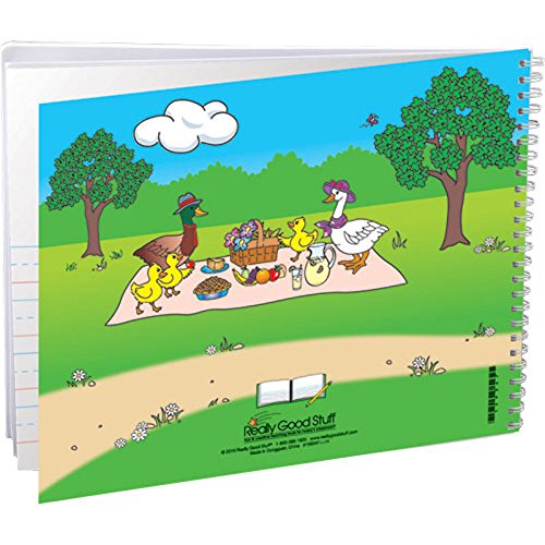 Really Good Stuff Spiral Landscape Draw & Write Journals - Set of 6 Student Journals for Classroom - Ideal Journals for Art, Writing, & Reflection - School & Teacher Supplies for the Classroom - Image 4