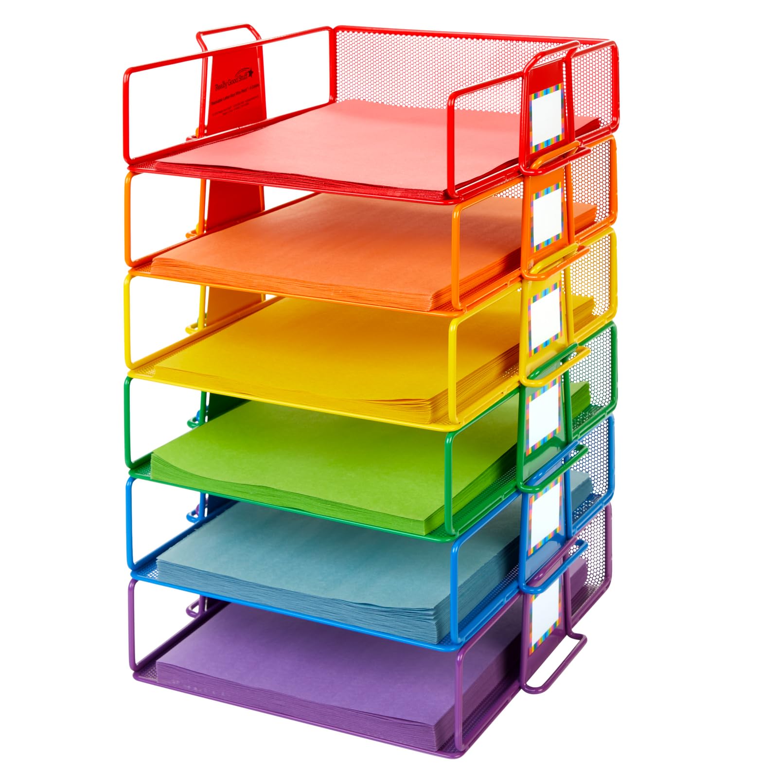 Really Good Stuff Stackable Letter-Size Wire Rack™ - 6 Colors - Image 6
