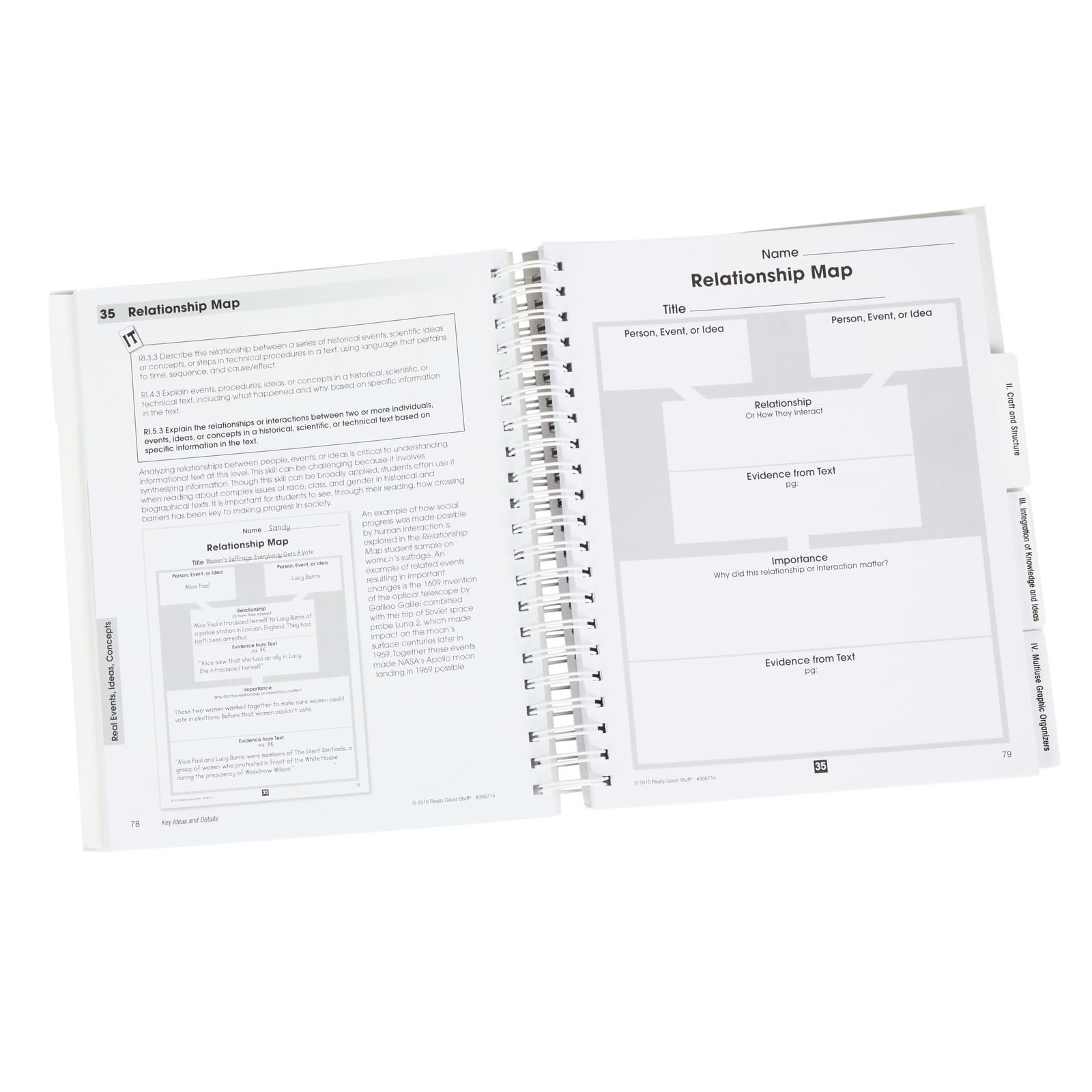 Really Good Stuff Standards-Based Comprehension Graphic Organizers Book and CD - Image 5