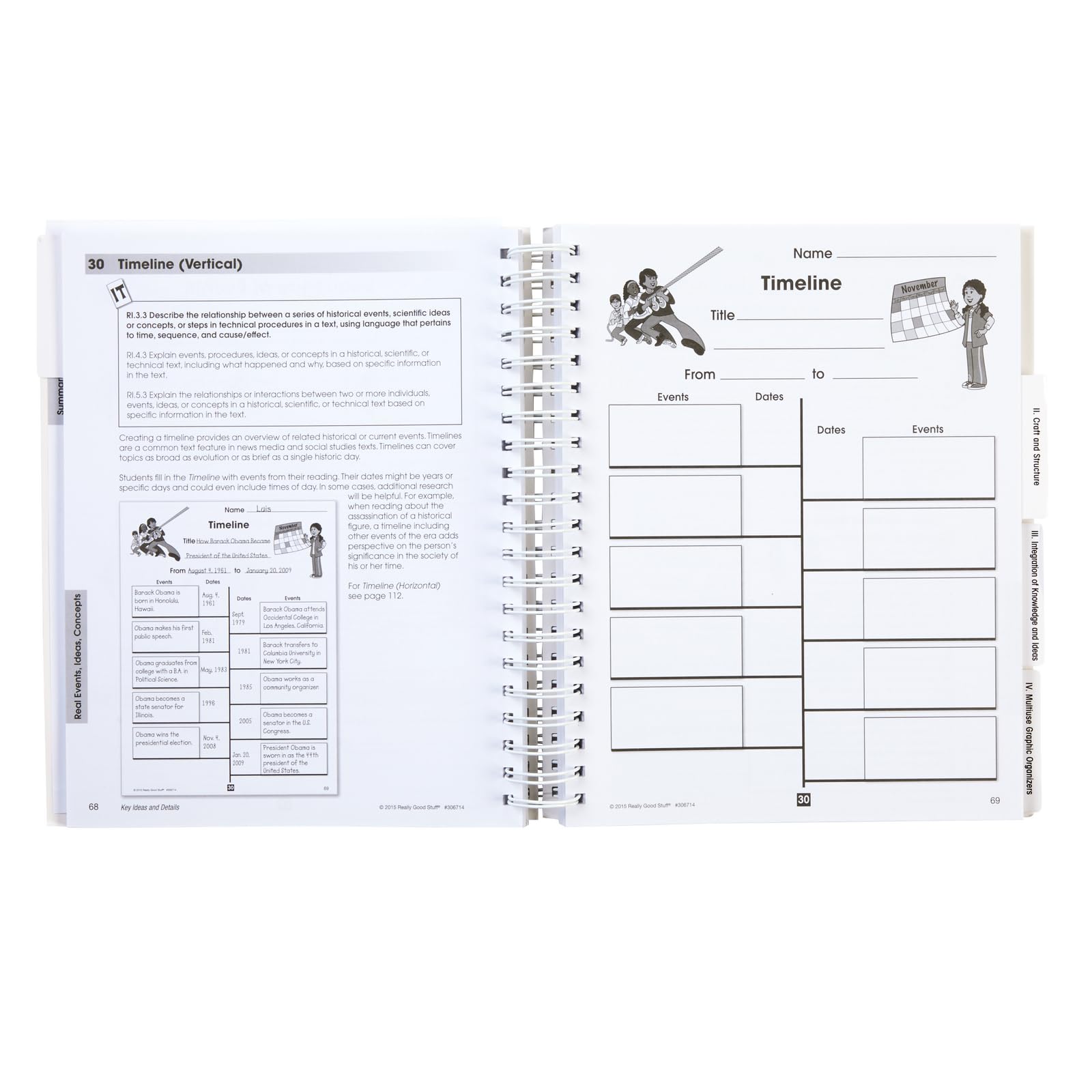 Really Good Stuff Standards-Based Comprehension Graphic Organizers Book and CD - Image 7
