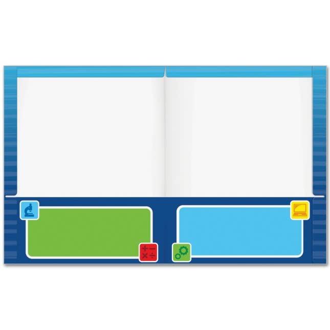 Really Good Stuff STEM Journals and Folders Kit - 12 folders, 12 journals - Image 6