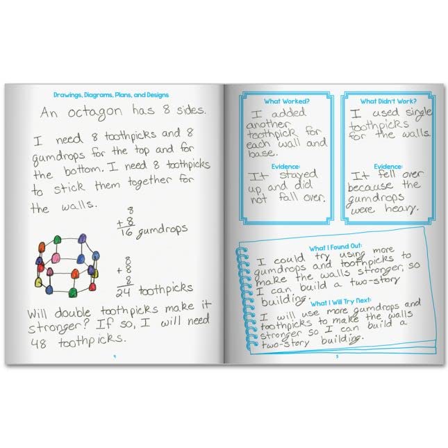 Really Good Stuff STEM Journals - Grades 2-3 - 12 journals - Image 4