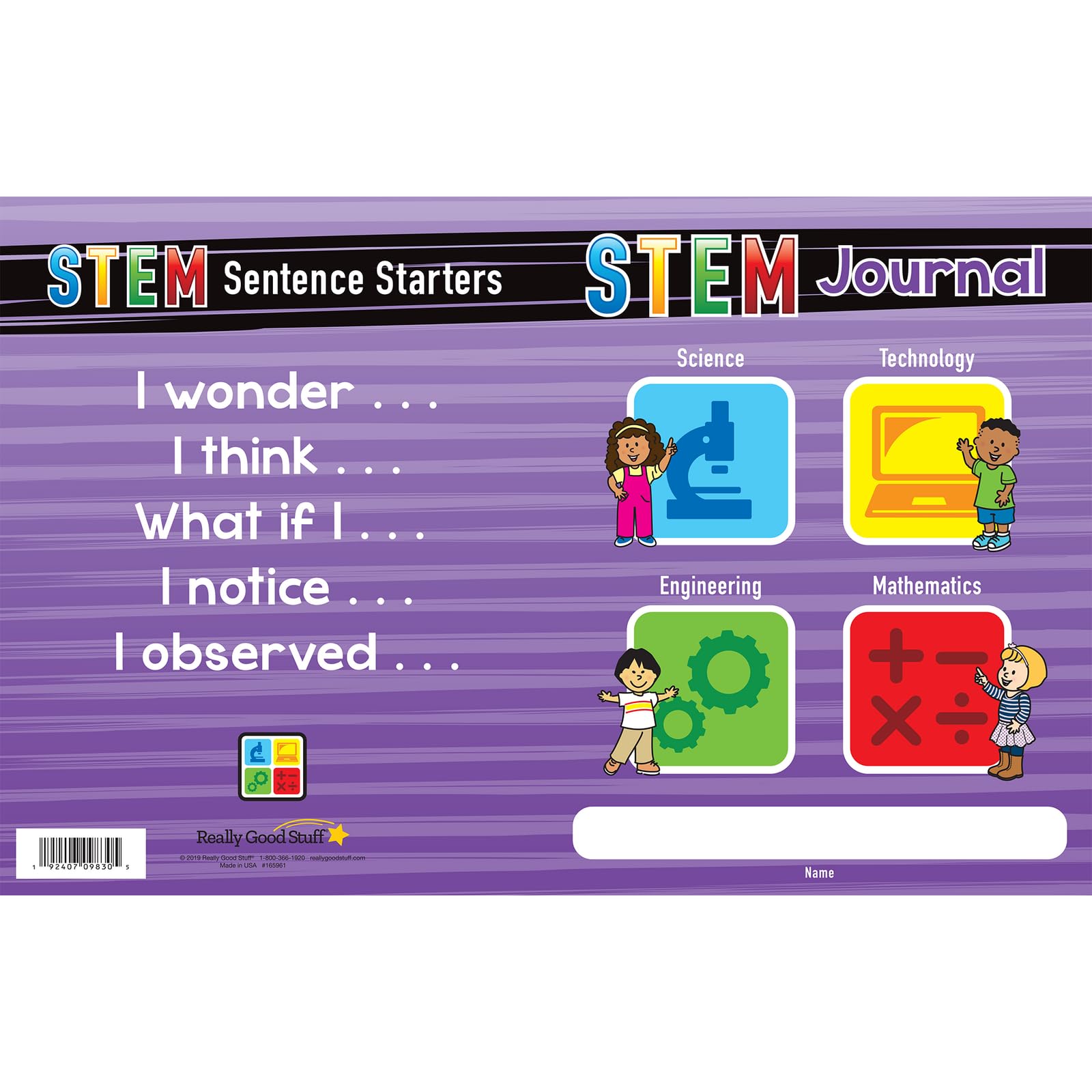 Really Good Stuff STEM Journals ? Grades K?1-12 journals - Image 3