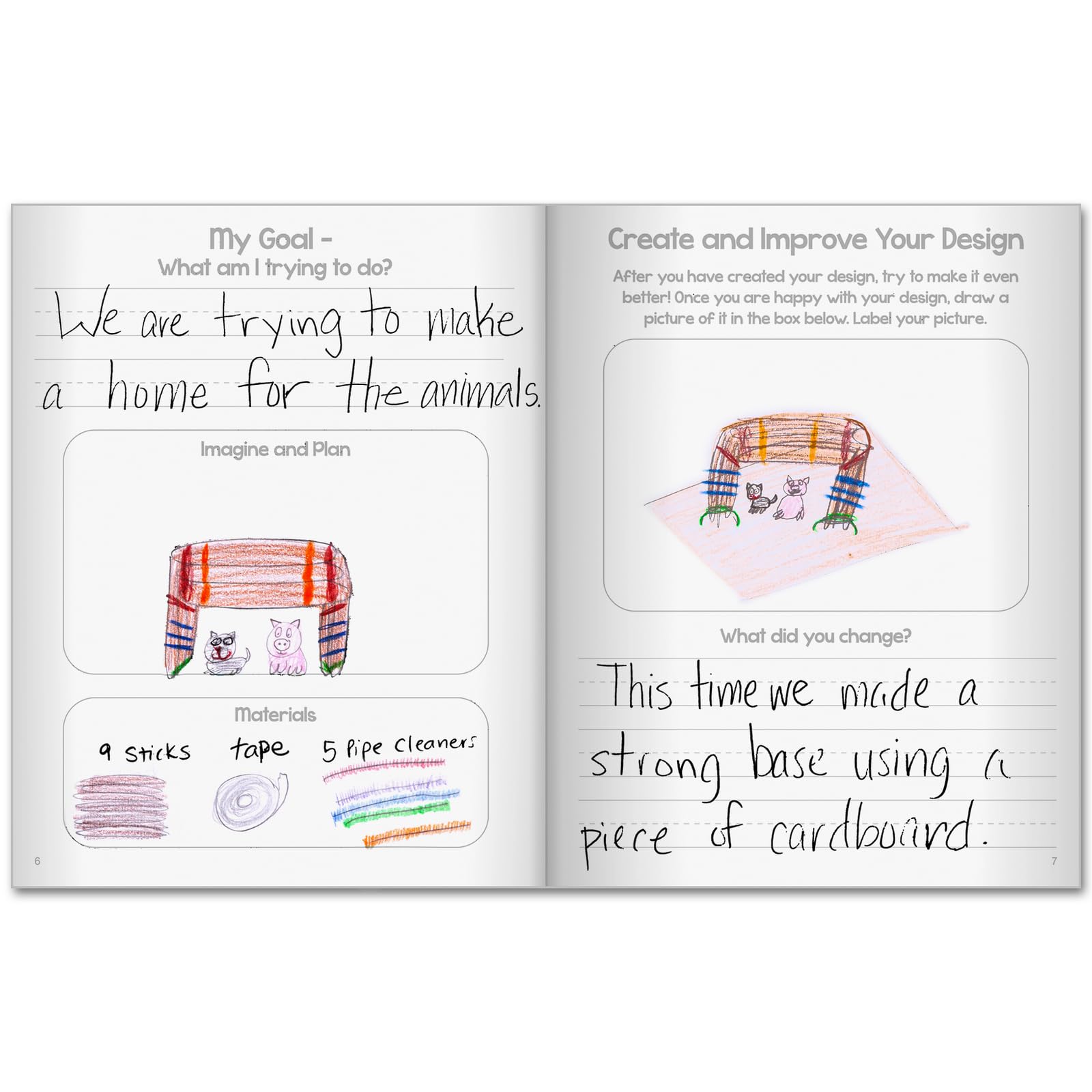 Really Good Stuff STEM Journals ? Grades K?1-12 journals - Image 5