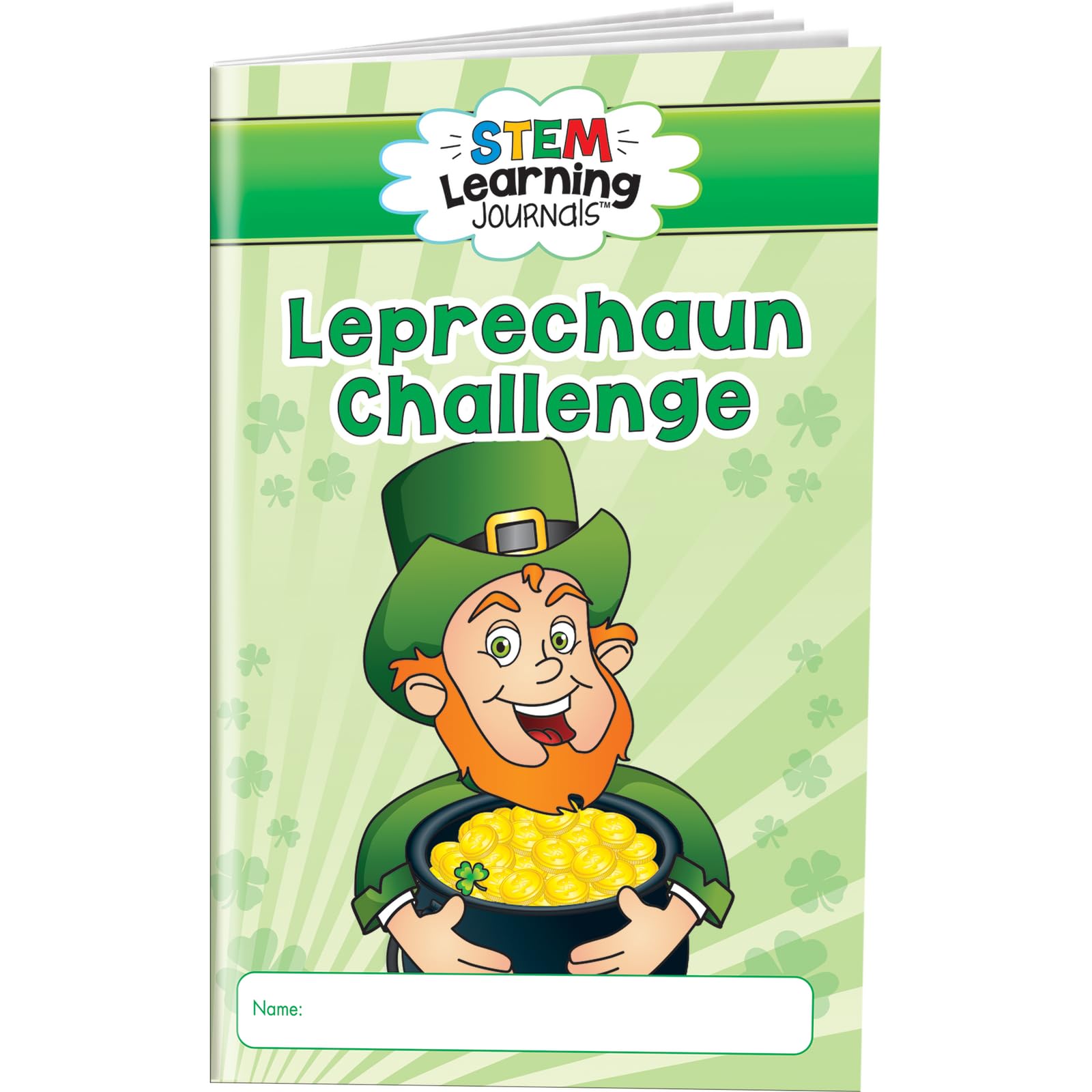 Really Good Stuff STEM Learning Journals - Leprechaun S.T.E.M. Challenge - 24 journals
