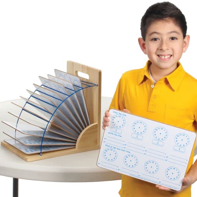 Really Good Stuff Store More Clipboard Stand - Organizational Tool, Easy Assembly, Sturdy Clipboard Holder - Teacher Supplies, Home Office Storage - Image 9