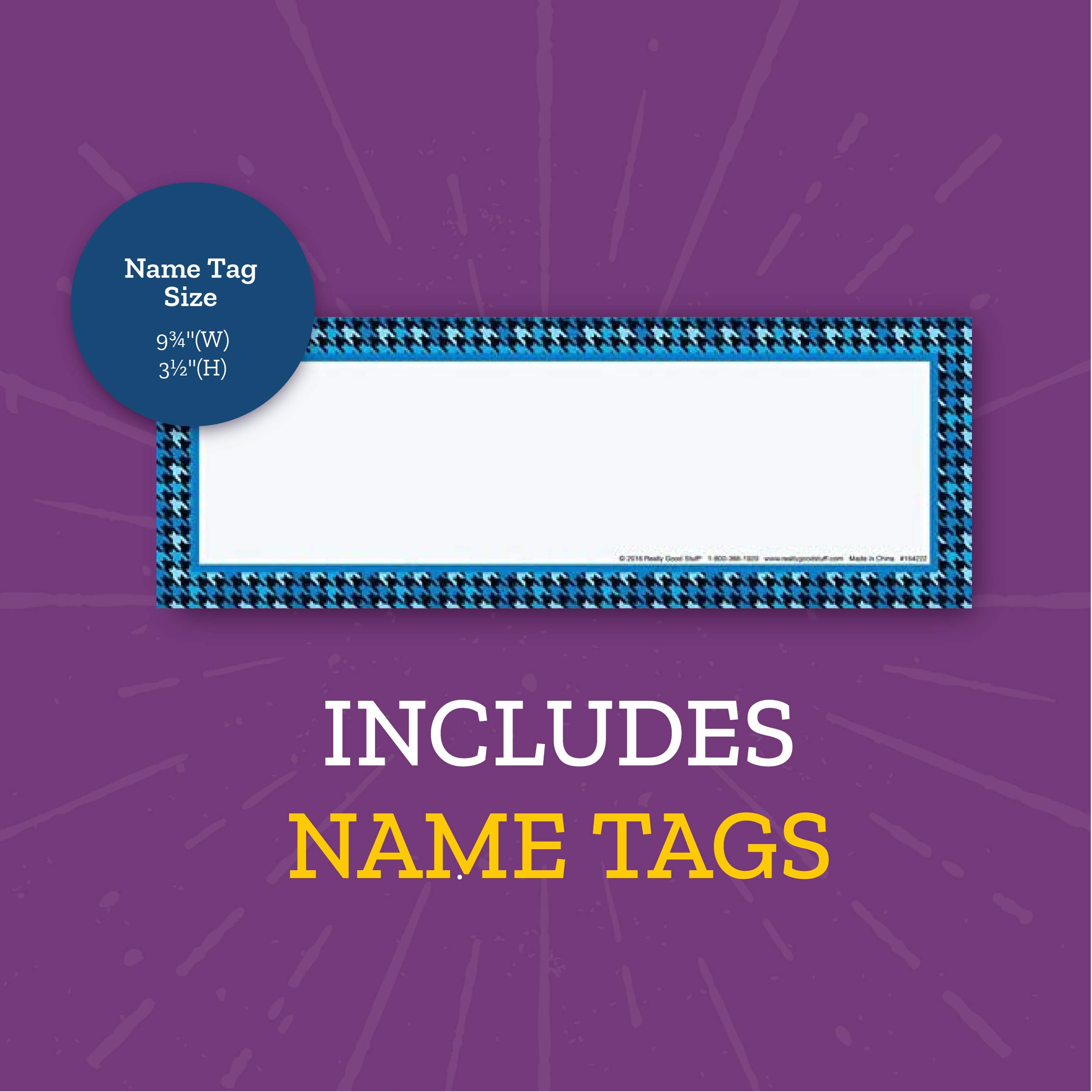 Really Good Stuff Store More Deep-Pocket Chair Pockets –6 Pack – Black - Image 4