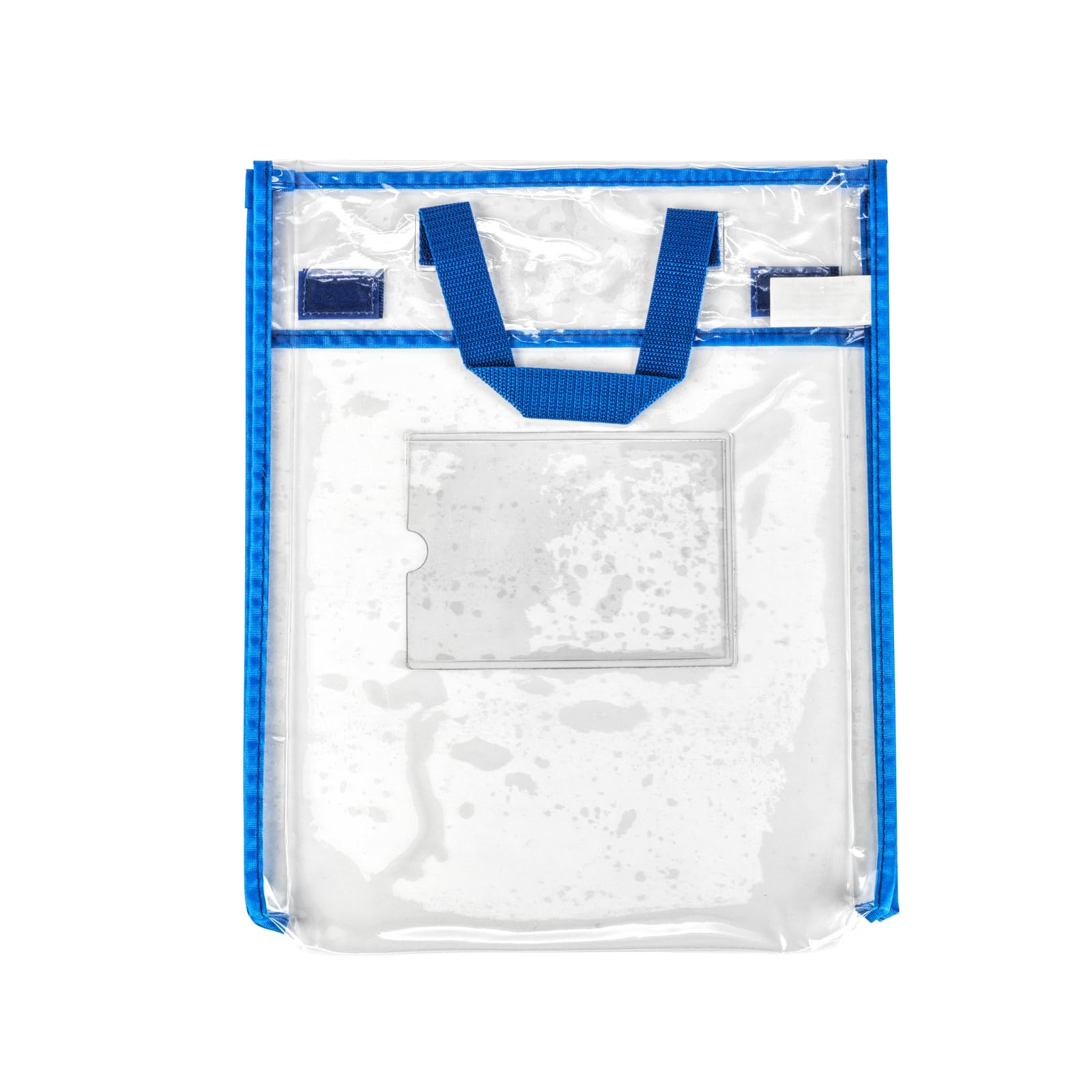 Really Good Stuff Store More Large Book Pouches, 36 Pack, Clear, Stitched-On Handle, Clear Name Tag Pocket, Durable Fabric, Water Resistant, Send Home Books and Homework - Image 5