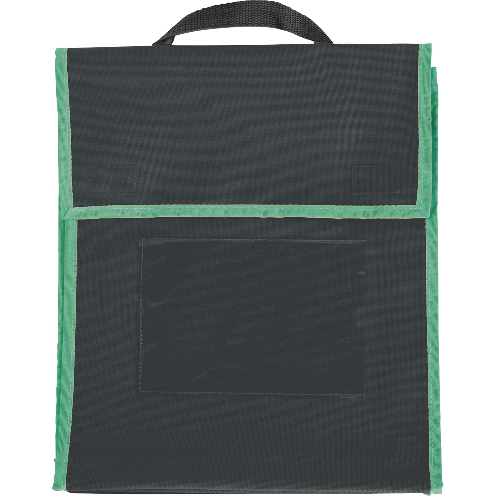 Really Good Stuff Store More Medium Book Pouches - Black with Neon Trim - Set of 4 - Image 4
