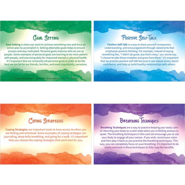 Really Good Stuff Stress Relief, Self Care, & Relaxation - Mindfulness Kit to Reflect, Recharge & Refocus - Self Care Gift for Teachers and Parents - Image 9