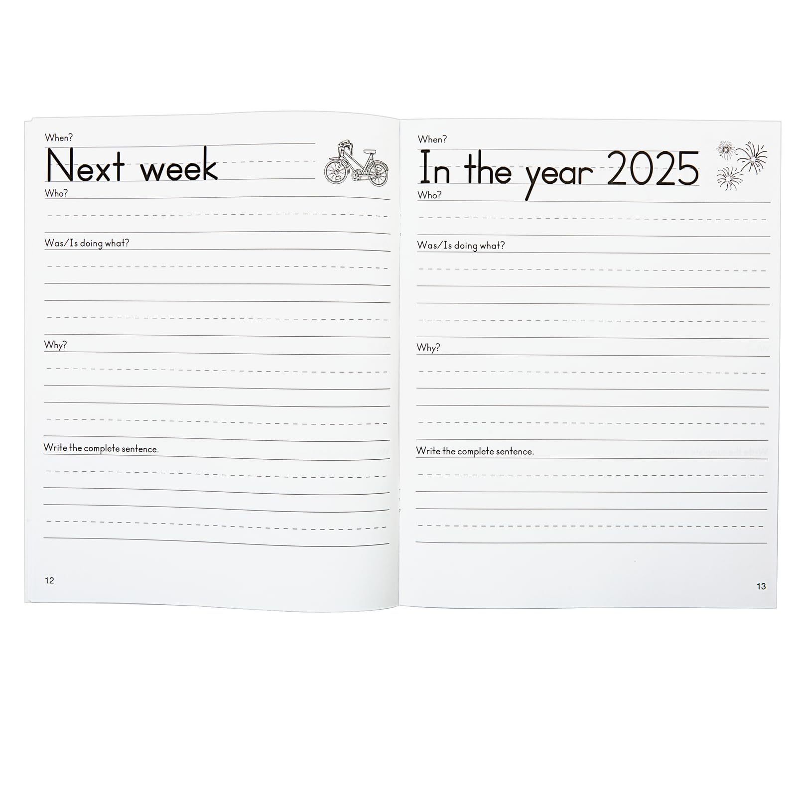 Really Good Stuff Stretch-a-Sentence Journals - Set of 12 - Image 4