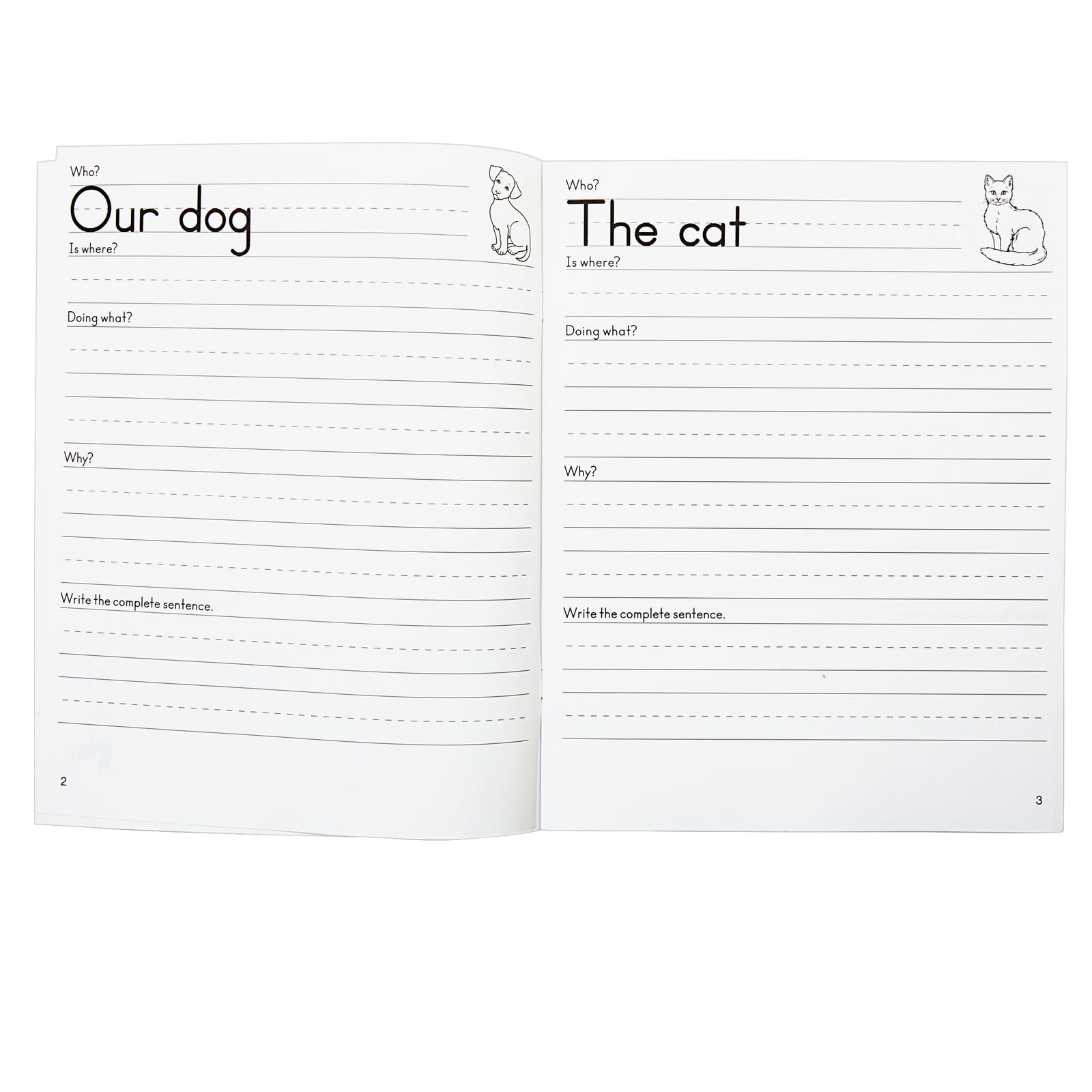 Really Good Stuff Stretch-a-Sentence Journals - Set of 12 - Image 5