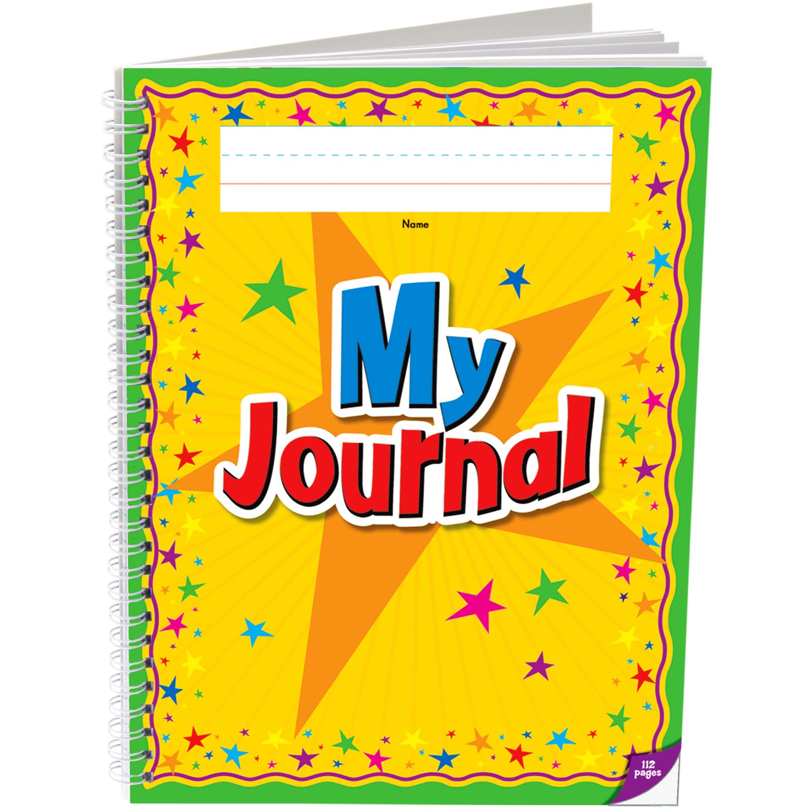 Really Good Stuff Student Journals - 112 Blank and Lined Alternating Pages