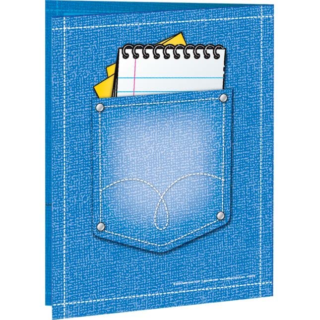 Really Good Stuff Student's Homework 2-Pocket Folders – Set of 12 - Image 3