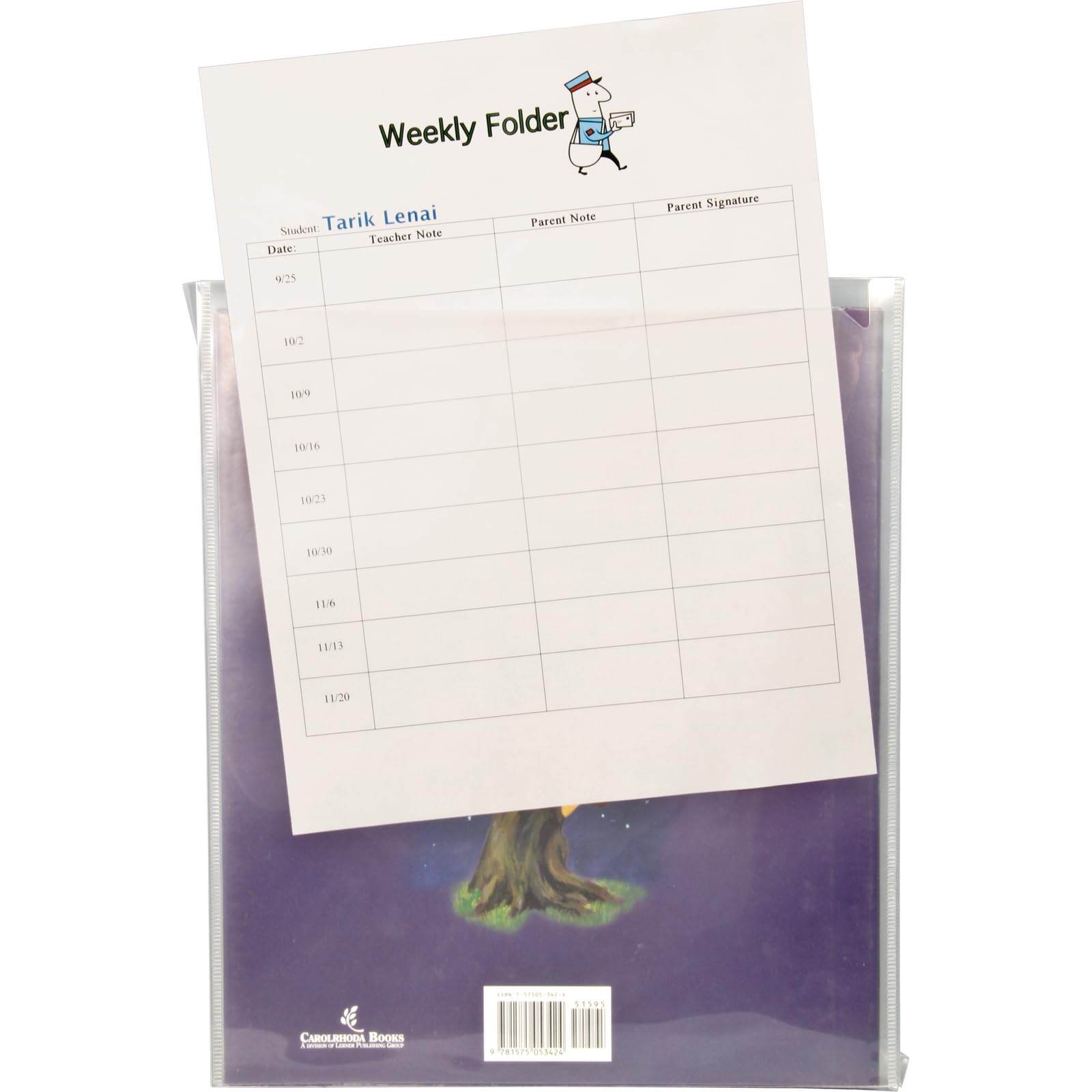 Really Good Stuff Student Take-Home Envelopes - 12 Plastic envelopes. - Image 2