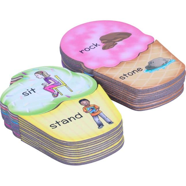 Really Good Stuff Sweet Treats! Synonyms and Antonyms Puzzle Set - Image 3