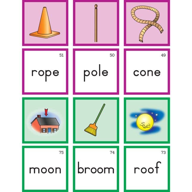 Really Good Stuff Tap and Blend Long Vowel Cards - 168 Cards - Image 4
