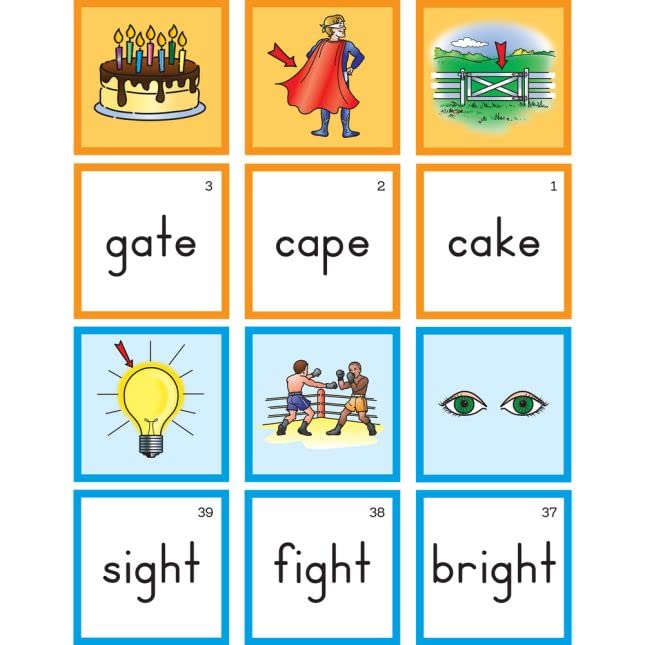 Really Good Stuff Tap and Blend Long Vowel Cards - 168 Cards - Image 5