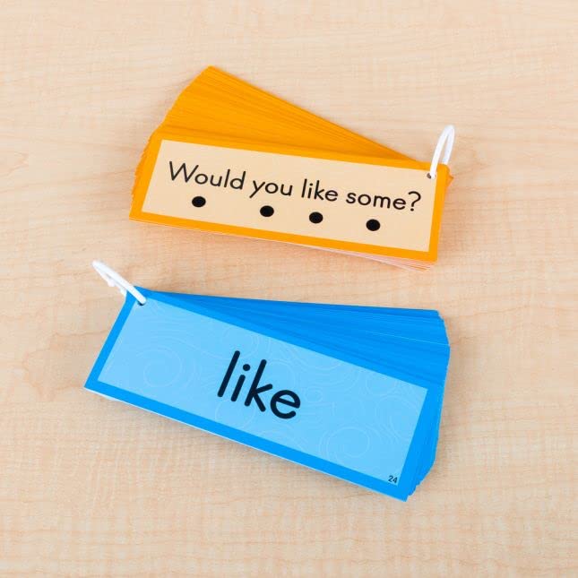Really Good Stuff Tap and Track Tactile Sight Words and Sentence Cards - 100 Cards, Ages 5-7, Kindergarten and Up, Phonics Activity, Reading Game, Flash Cards, Learning - Image 5