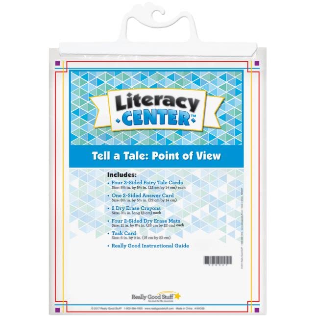 Really Good Stuff Tell A Tale: Point of View Literacy Center - 1 Literacy Center - Image 7