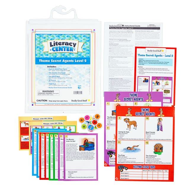 Really Good Stuff Theme Secret Agents Level 2 Literacy Center - 1 Literacy Center - Image 5