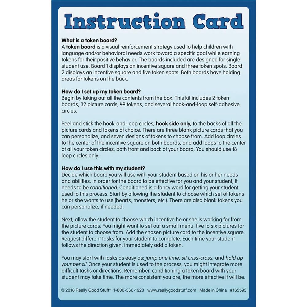 Really Good Stuff Token Boards - 2 Boards, 32 Cards, 49 Tokens - Image 4