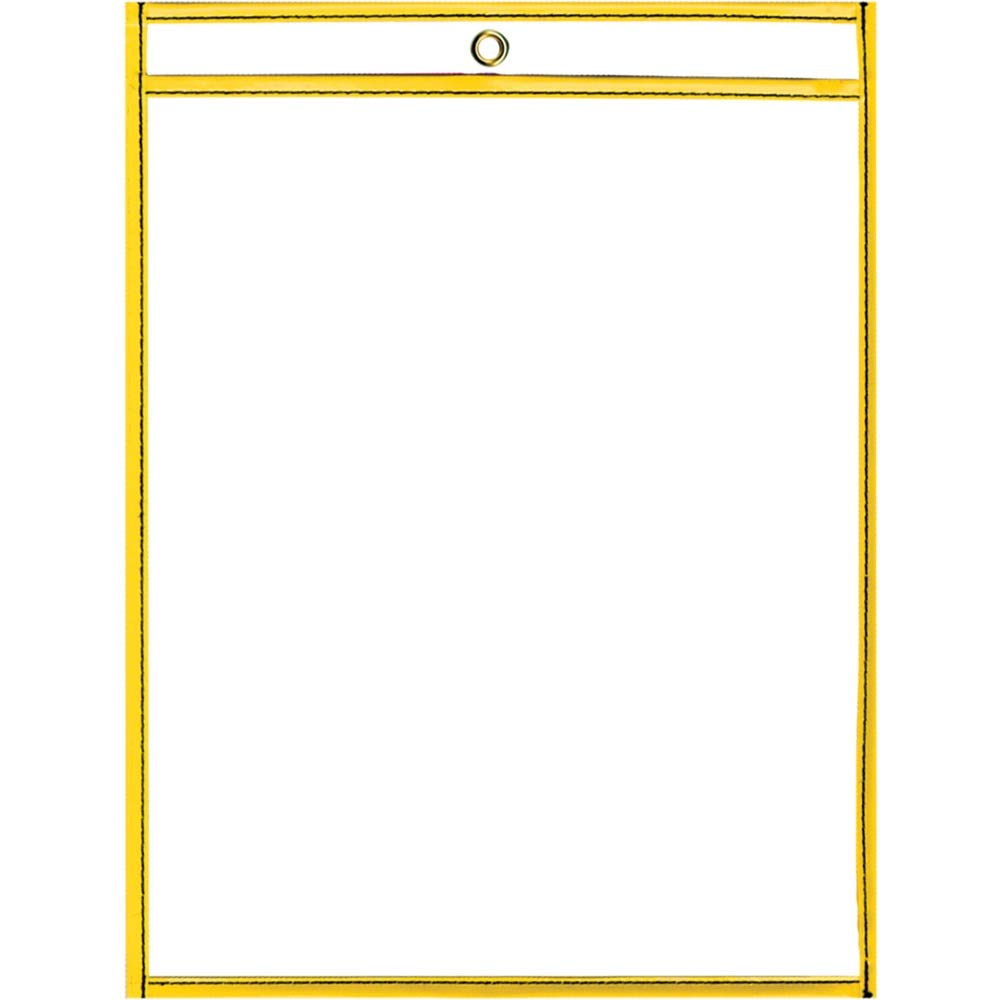 Really Good Stuff Top-Loading Dry Erase Sleeves - 10" x 13" - Set of 4 - Multicolor: Red, Blue, Yellow, & Green - Image 5