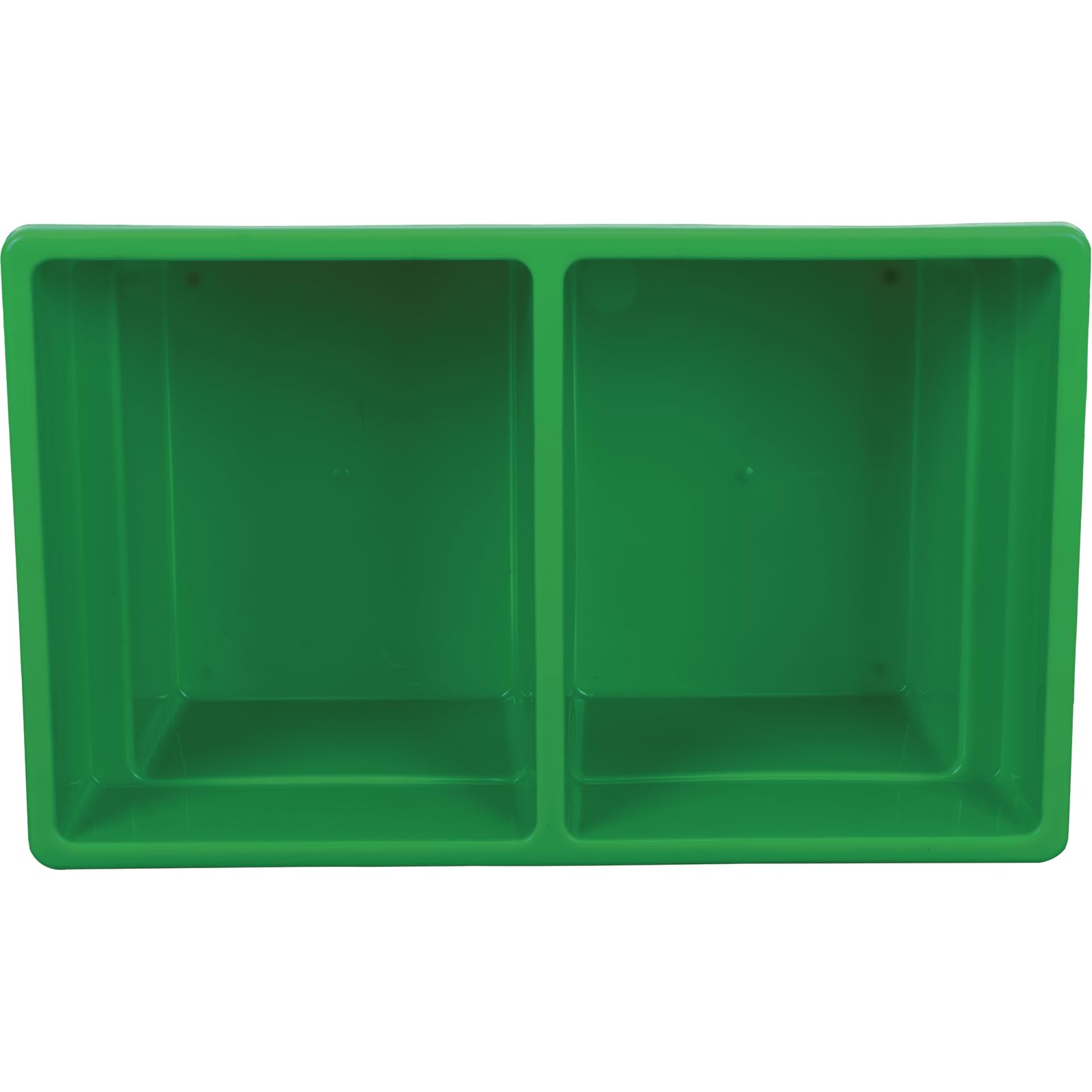 Really Good Stuff Two-Compartment All-Purpose Bins ? 4 Colors ? Set of 12 - Image 4