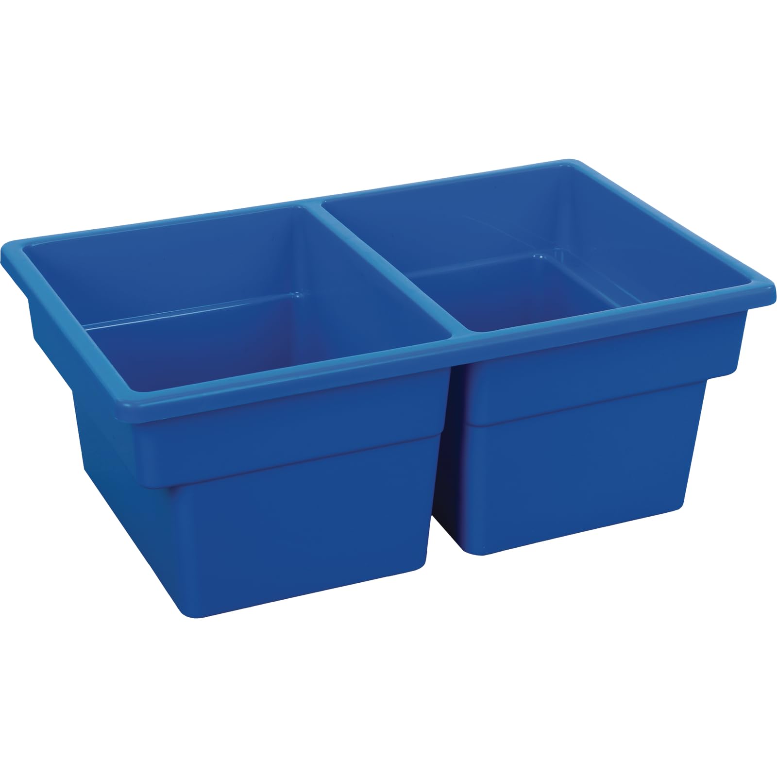 Really Good Stuff Two-Compartment All-Purpose Bins ? 6 Colors ? Set of 12 - Image 4