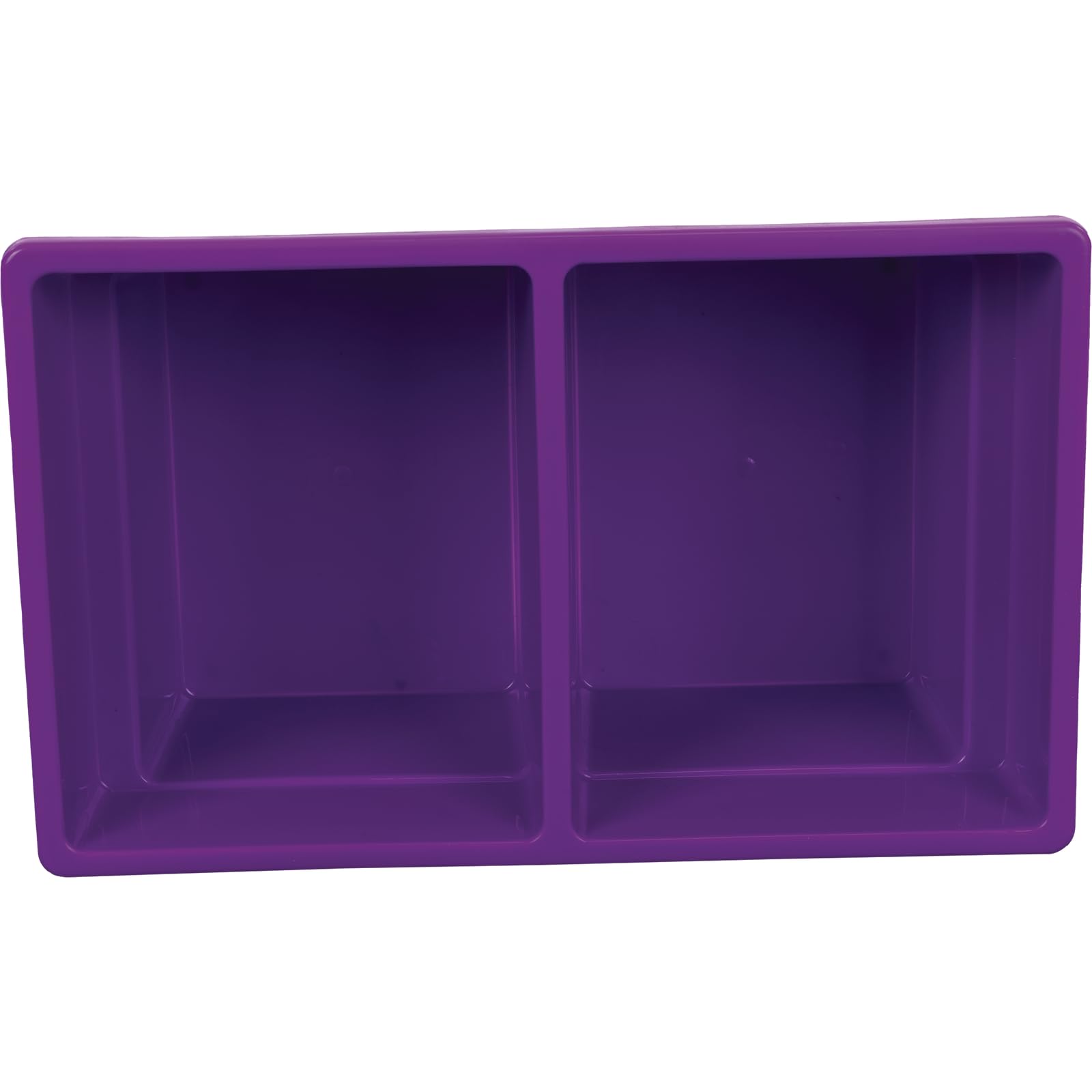 Really Good Stuff Two-Compartment All-Purpose Bins ? 6 Colors ? Set of 12 - Image 5