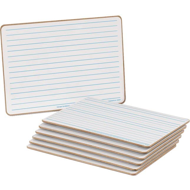 Really Good Stuff Two-Sided Intermediate Lined Write Again Dry Erase Boards - Image 5