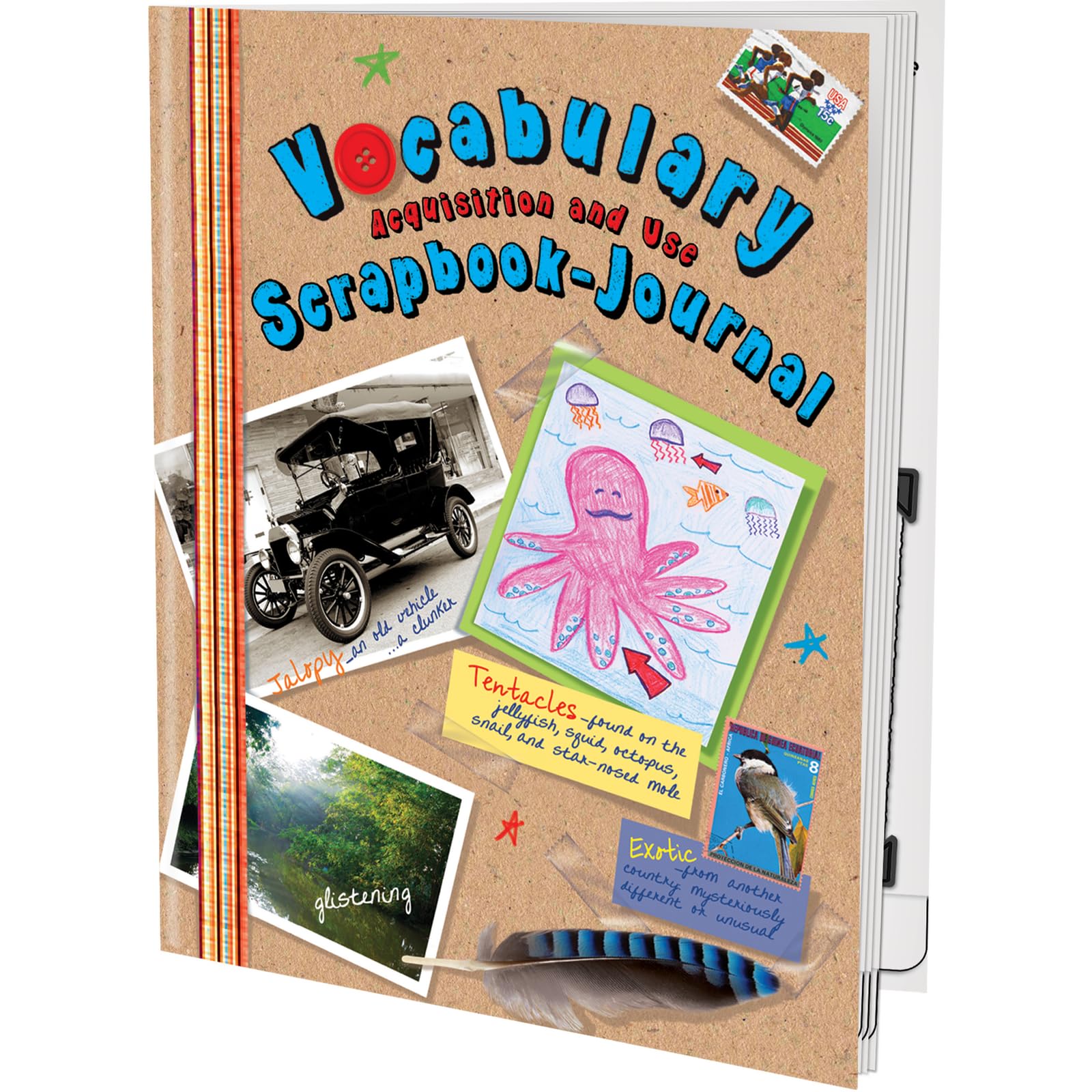 Really Good Stuff Vocabulary Acquisition and Use Scrapbook-Journals - 12 journals