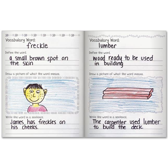 Really Good Stuff Vocabulary Journals - Primary - 12 journals - Image 4