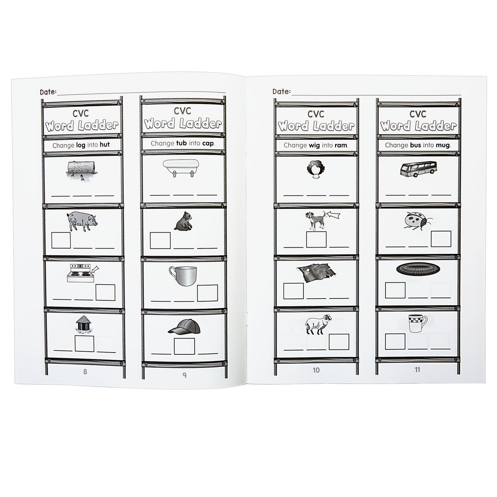 Really Good Stuff Word Ladder Journals - Set of 12 - Image 5